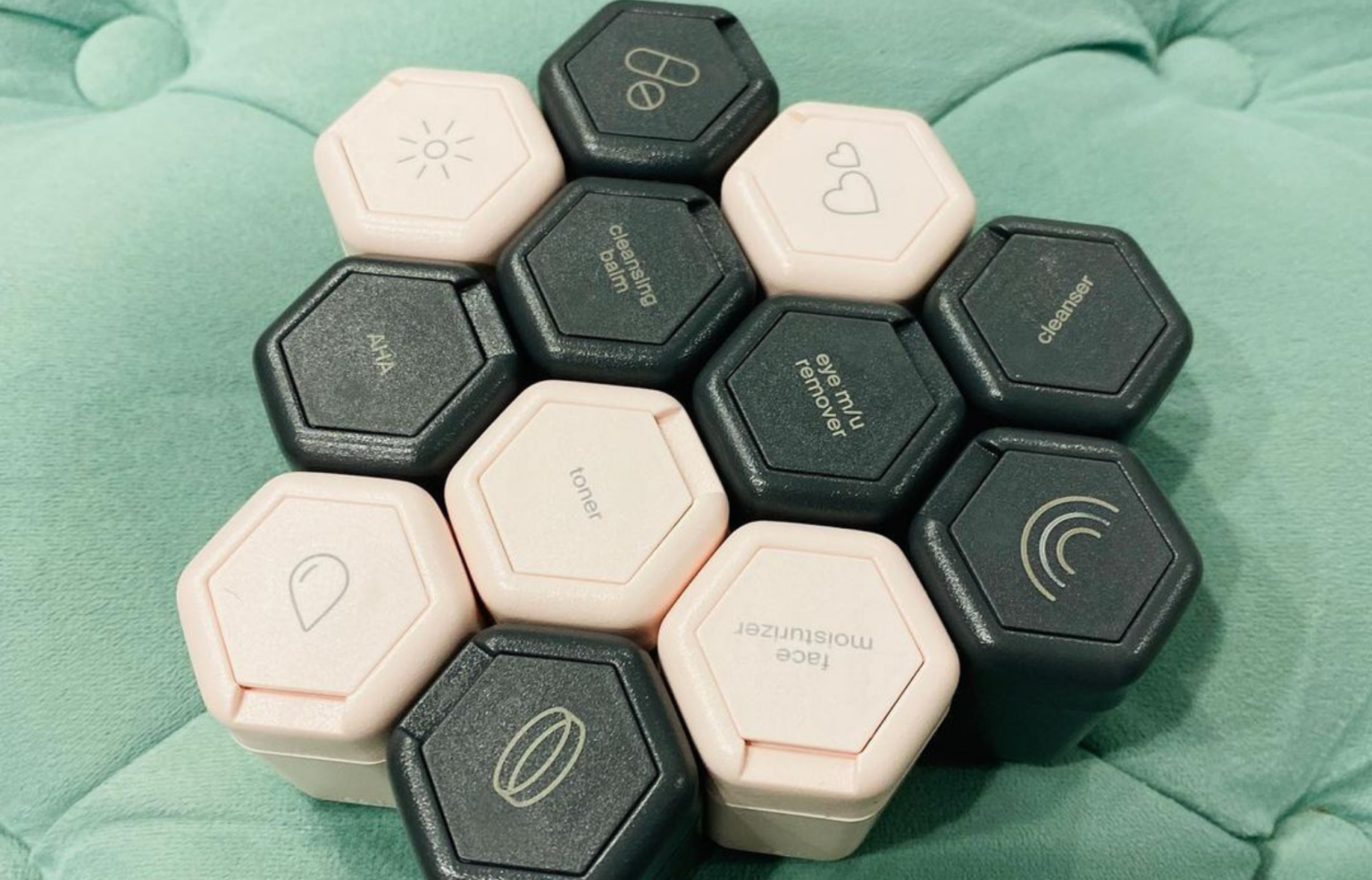 cadence capsules travel magnetic hexagon